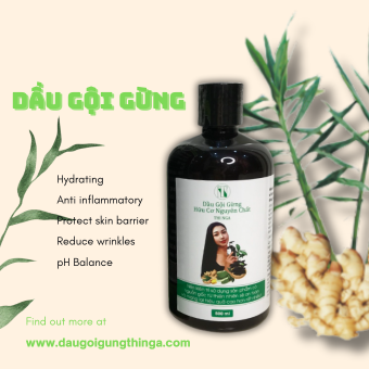 Dầu gội gừng
